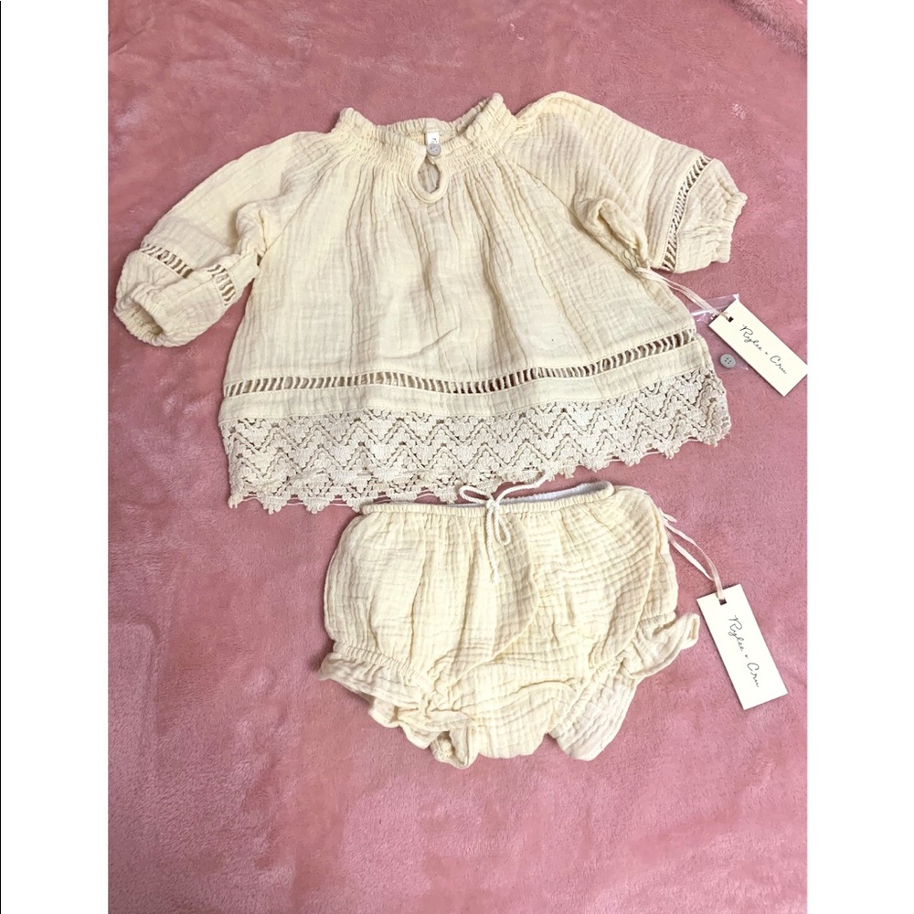 Two Piece Boho Baby Set